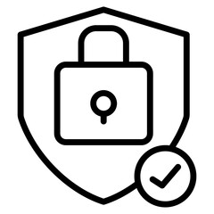 Secure Lock Icon