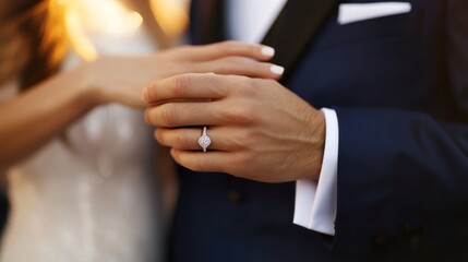 Engagement Ring Close-up