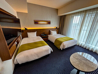 ある日のホテルでのお部屋の写真　くつろげる部屋　日本のホテル