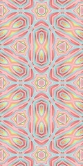 Abstract Kaleidoscope Geometry Psychedelic Art Pattern Background Wallpaper