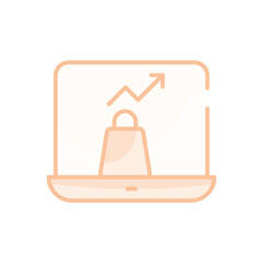E-commerce Analytics vector icon