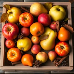 red and yellow apples in a basket