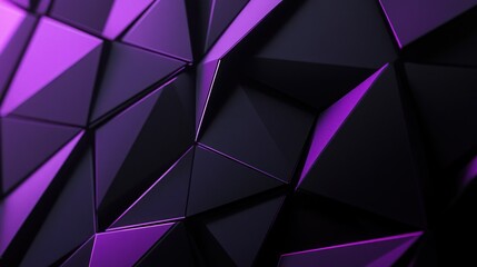 Obraz premium Abstract Purple Geometric Pattern