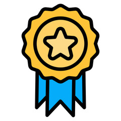 Fototapeta premium Award Ribbon Icon