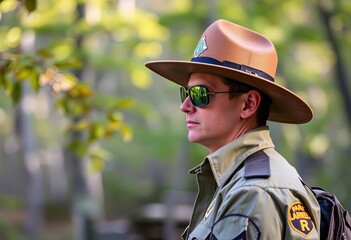 The Park Ranger protects and manages national parks and public l