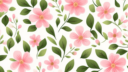 fresh and refine flower patterns background