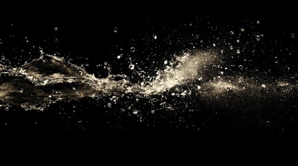 Captivating Aquatic Splendor: A Dramatic Display of Water's Allure