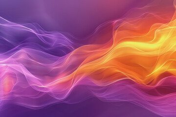 Abstract background with bright colors and abstract patterns in purple and yellow gradient shades.