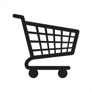 recommend clip art: shop icon, Shopping cart icon. Trolley symbol. Cart icon . Outline shopping cart. Linear trolley symbol. Stock vector illustration
