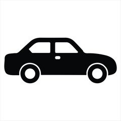 Obraz premium Car icon. Car symbol vector design.