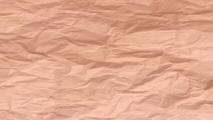 Old worn crumpled paper background. Vintage dirty sheet of parchment