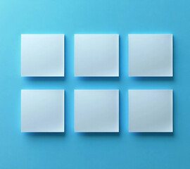 Fototapeta premium Paper stickers for notes.