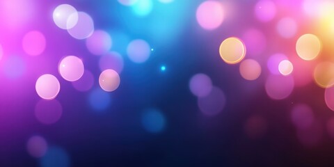 Fototapeta premium Colorful Bokeh Lights Background for Creative Projects