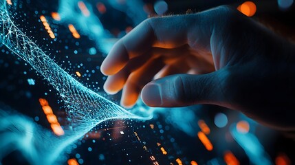 DNA Strand Analyzed on Holographic Interface for Genetics-Driven Drug Discovery