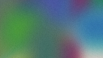 Modern Artwork Featuring Gradient and Grainy Noise Effects, Eye-Catching Poster with Colorful Gradient and Grainy Texture
