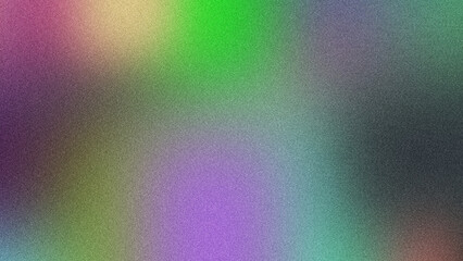 Modern Artwork Featuring Gradient and Grainy Noise Effects, Eye-Catching Poster with Colorful Gradient and Grainy Texture