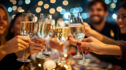 Cheers with Friends.