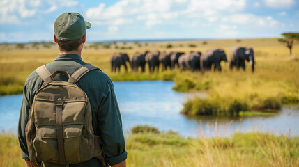 The African Savanna: A Captivating Landscape Filled with Iconic Wildlife, Majestic Acacia Trees, and the Tranquility of Nature, Inviting You to Explore Its Breathtaking Beauty