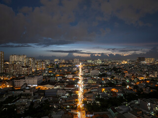 night at 6 district, hochiminh city 2024