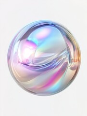 Iridescent Bubble of Light