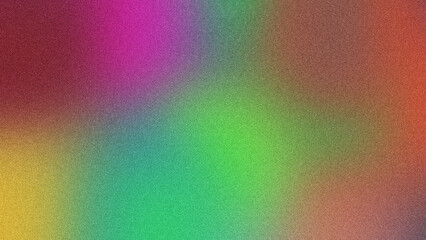 Modern Artwork Featuring Gradient and Grainy Noise Effects, Eye-Catching Poster with Colorful Gradient and Grainy Texture
