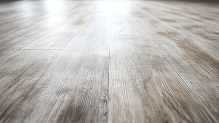 Light Oak Plank Flooring with Natural Texture and Grain