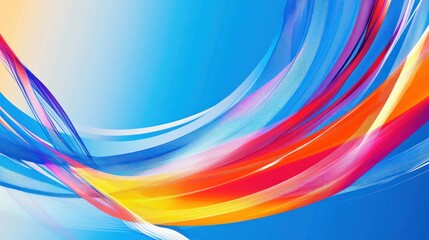 Abstract Colorful Swirls