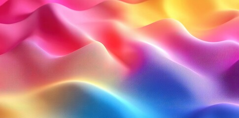 Obraz premium Colorful Wavy Abstract Background for Graphic Design and Website Design