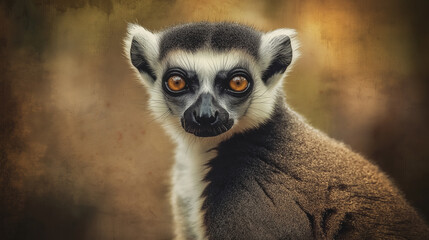 Obraz premium Lemur Animal Photography