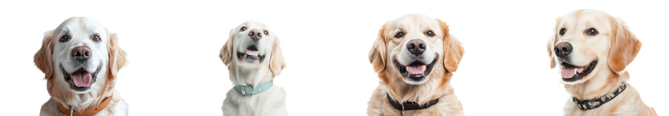 Generated with AI, white collar on dog mockup