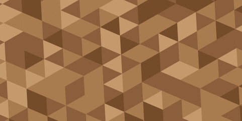 Yellow Abstract Pattern - Triangle and Square pattern in yellow and orange colors. cool geometric background in a new texture style. Abstract geometric brown background seamless mosaic and low polygon