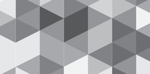 Black and white geometric triangles. Seamless textured pattern background. Seamless geometric pattern square shapes low polygon backdrop background. 