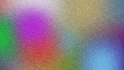Colorful Gradient with Grainy Texture for Visual Appeal, Futuristic Poster Design with Gradient and Grainy Texture