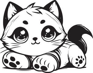 Pets, cats Silhouette Collection