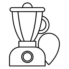 illustration of a mixer