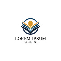 Modern minimalistic business logo