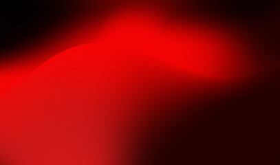 Abstract red and black wave pattern showcasing smooth gradients and dynamic shapes in a bold artistic composition. Vibrant display of swirling red and black hues creates a striking abstract background