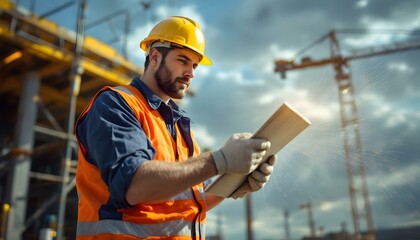 Construction engineer worker photo