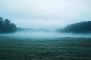 Fog Background in Nature