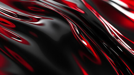 Polished Black and Red Background Rich and Elegant