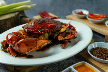 asian food chinese cuisine hot pot vegetables traditional