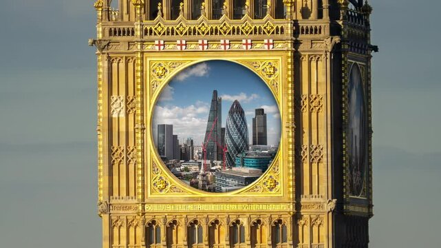 big ben clock in london, england