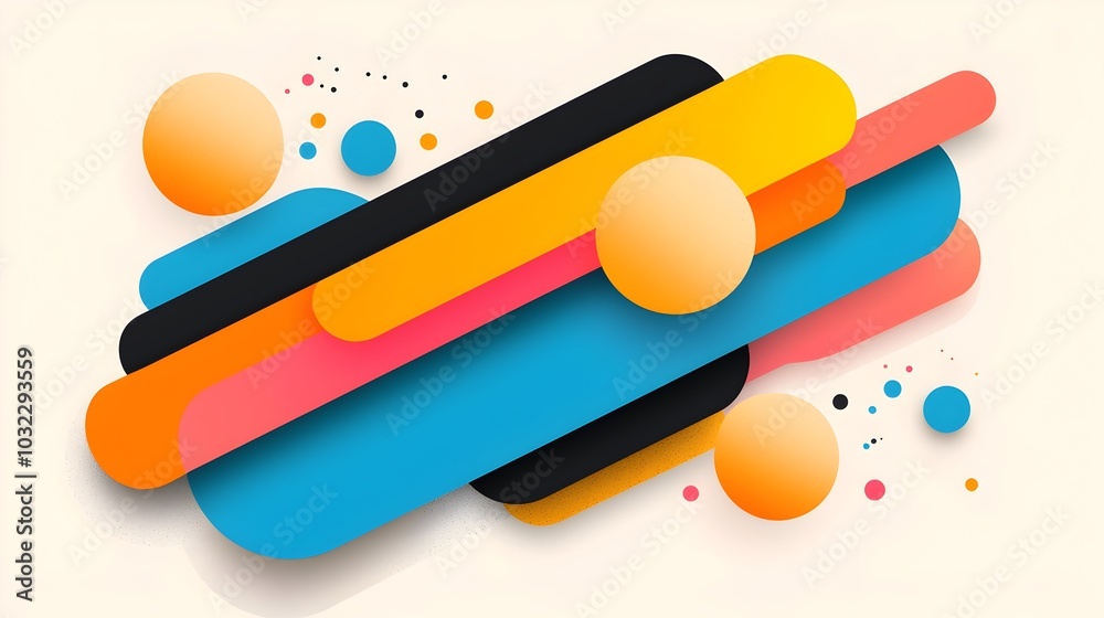 Poster Adaptable vector based geometric icon featuring simple yet refined linework sophisticated digital artwork and a modern minimalist design that is visually striking and memorable