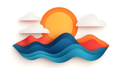 Visually striking and memorable vector based icon design featuring simple geometric forms crisp and refined linework and a sophisticated