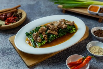 asian food chinese cuisine hot pot vegetables traditional