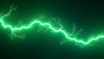 lightning in the night