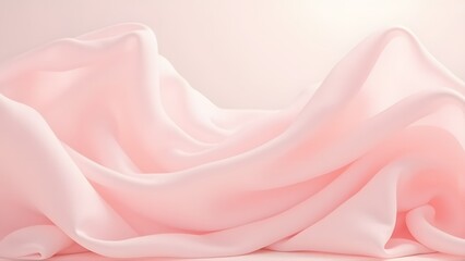 pink silk background