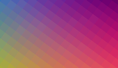 Gradient Spectrum Texture with Pixelated Grid. Multicolor gradient background for branding, calendar, postcard, screensaver, poster, cover. EPS 10. Vector illustration