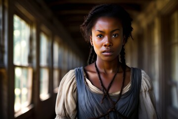 a young slave escapes from a southern plantation embarking on a