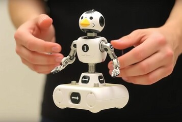 Robot that Makes a Chirp A robot that makes a chirping sound mim